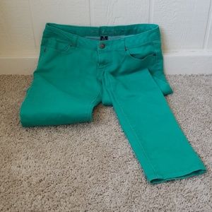 Aqua/Turquoise Skinny Jeans